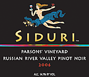 Siduri 2006 Parsons Pinot Noir